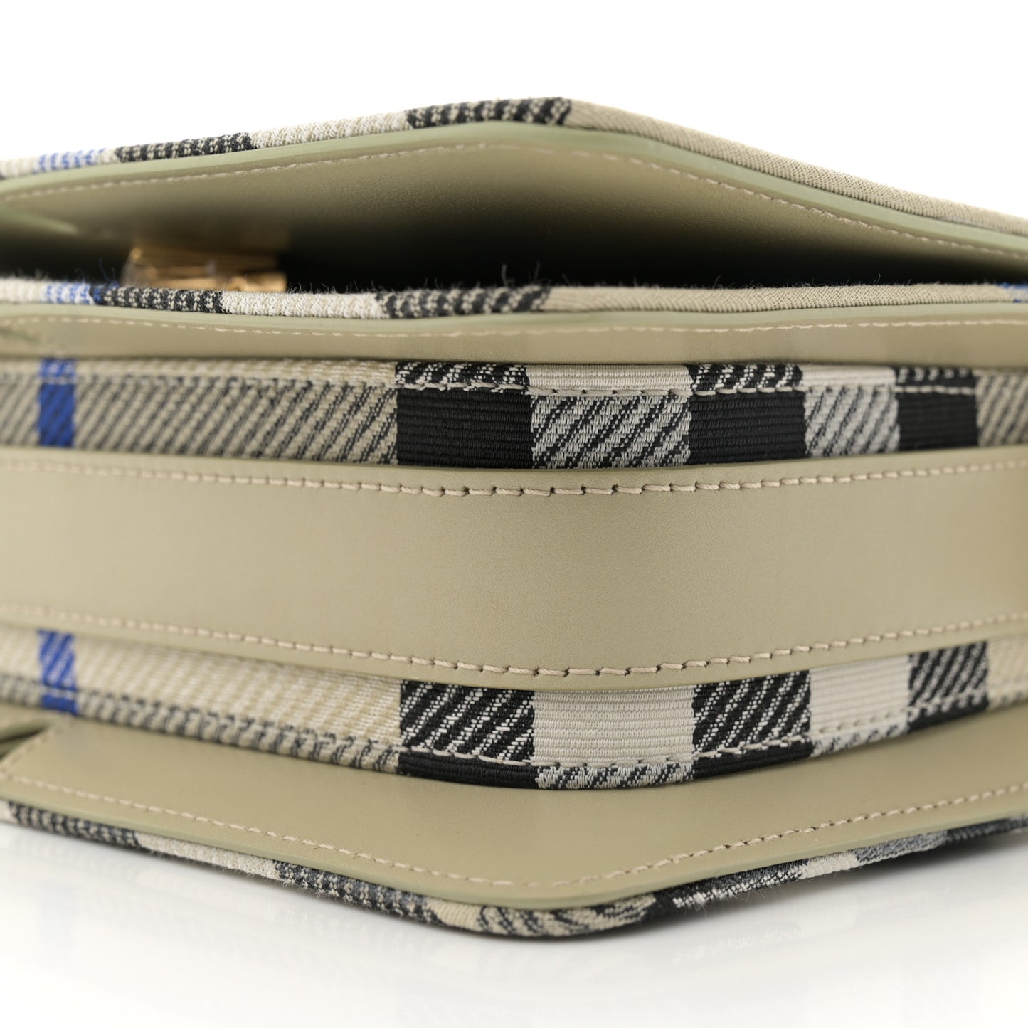 Jacquard Check Snip Bag Lichen