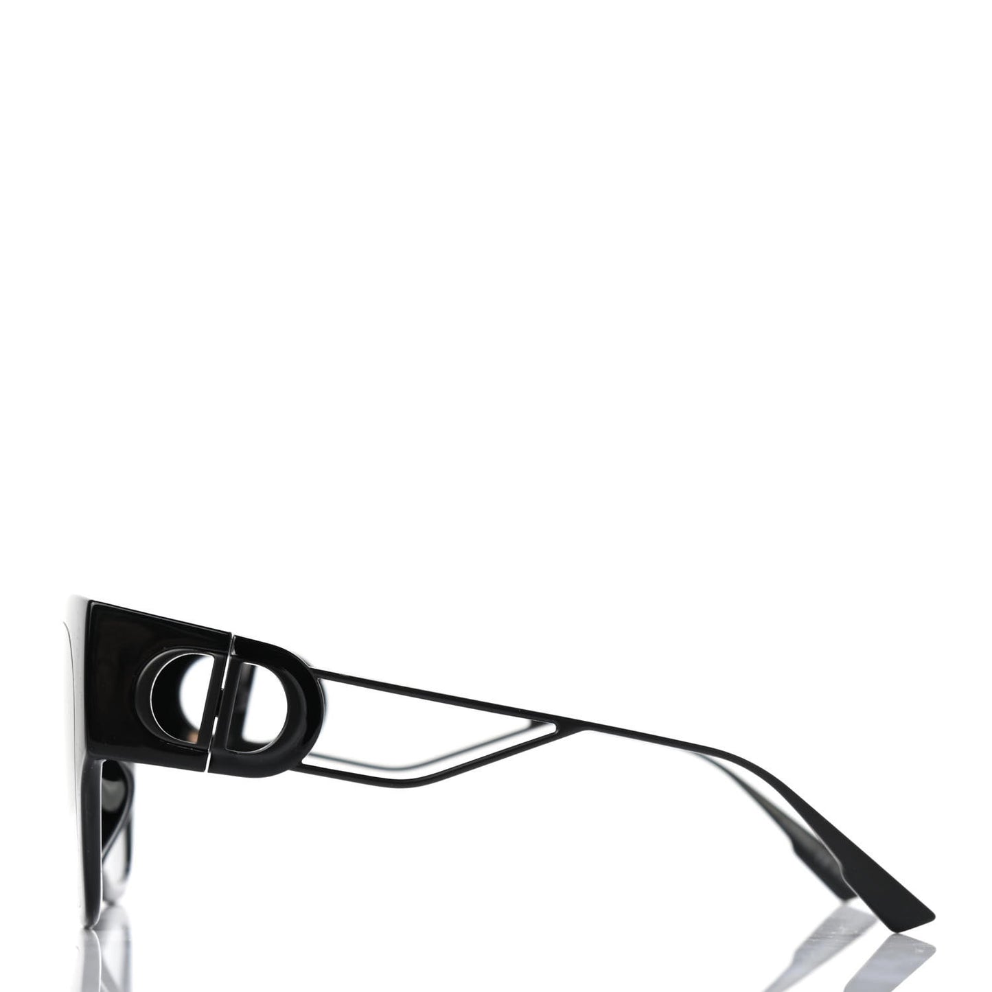 Rectangular 30 Montaigne 1 Sunglasses Black