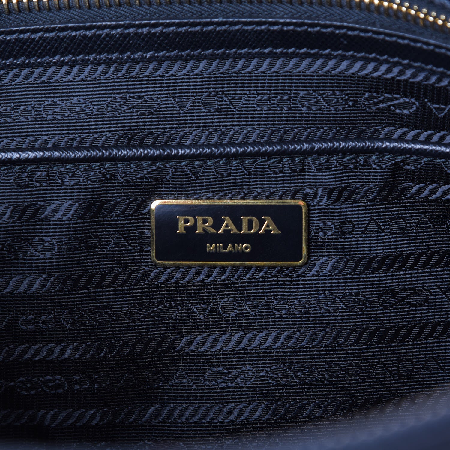 Prada Saffiano Medium Galleria Double Zip Tote Black 7 of 9