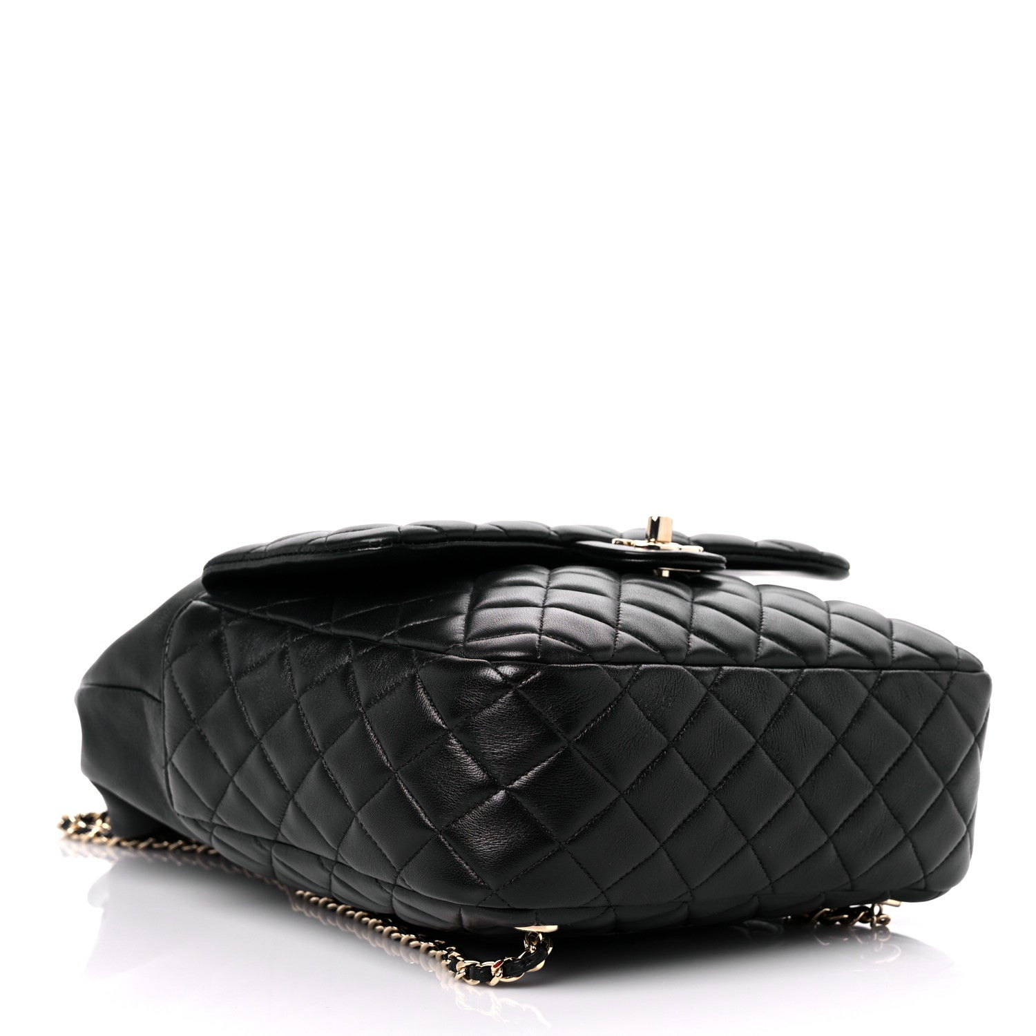 Chanel Lambskin Quilted Large In Seoul Backpack Navy 4 of 10