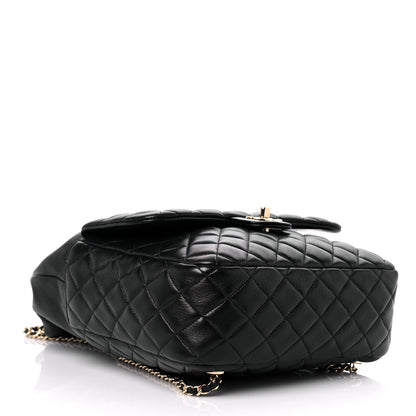 Chanel Lambskin Quilted Large In Seoul Backpack Navy 4 of 10