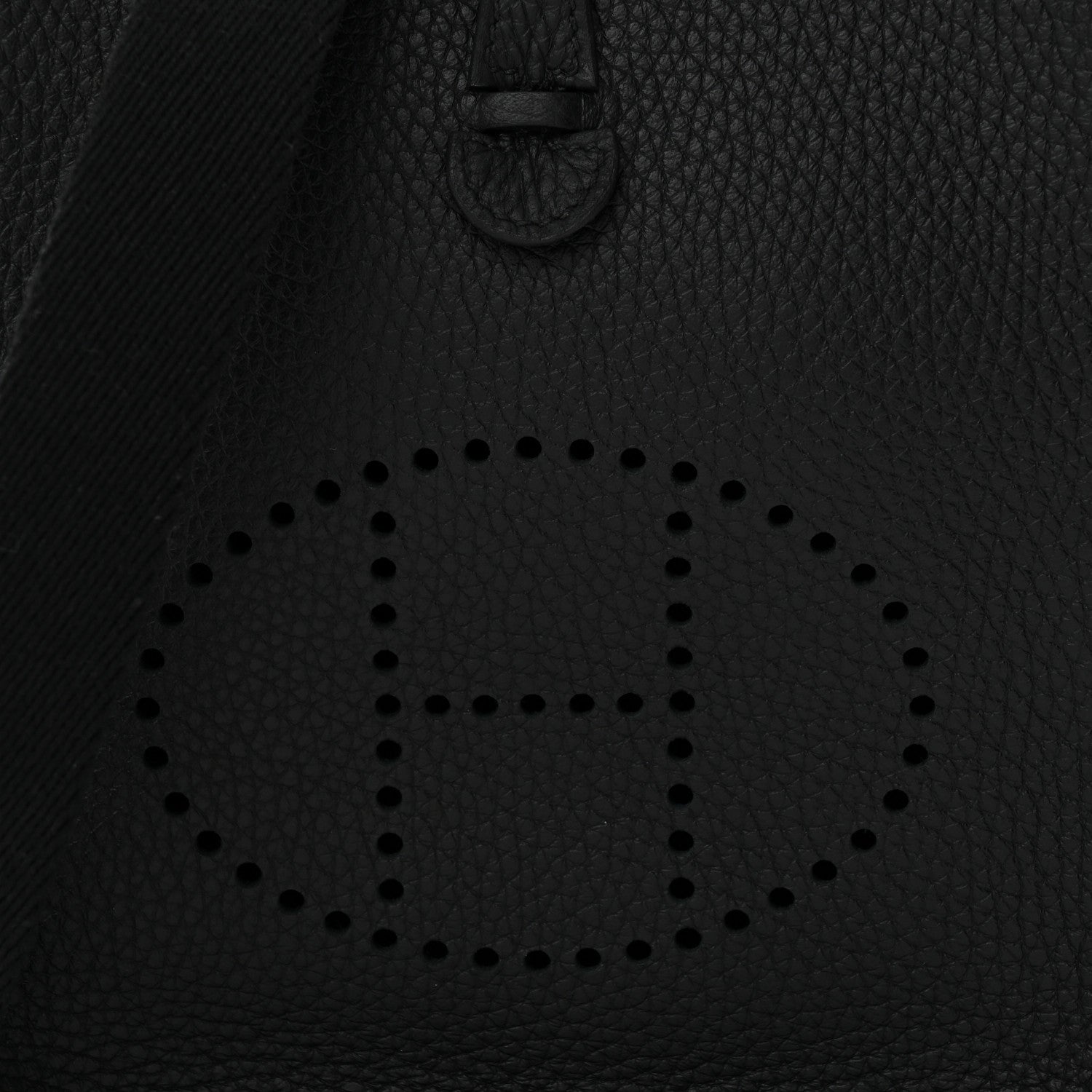 Hermes Taurillon Clemence Evelyne TPM Black 8 of 11