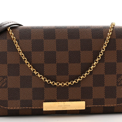 Louis Vuitton Damier Ebene Favorite PM 8 of 10
