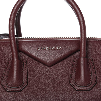 Givenchy Sugar Goatskin Small Antigona Oxblood 10 of 10