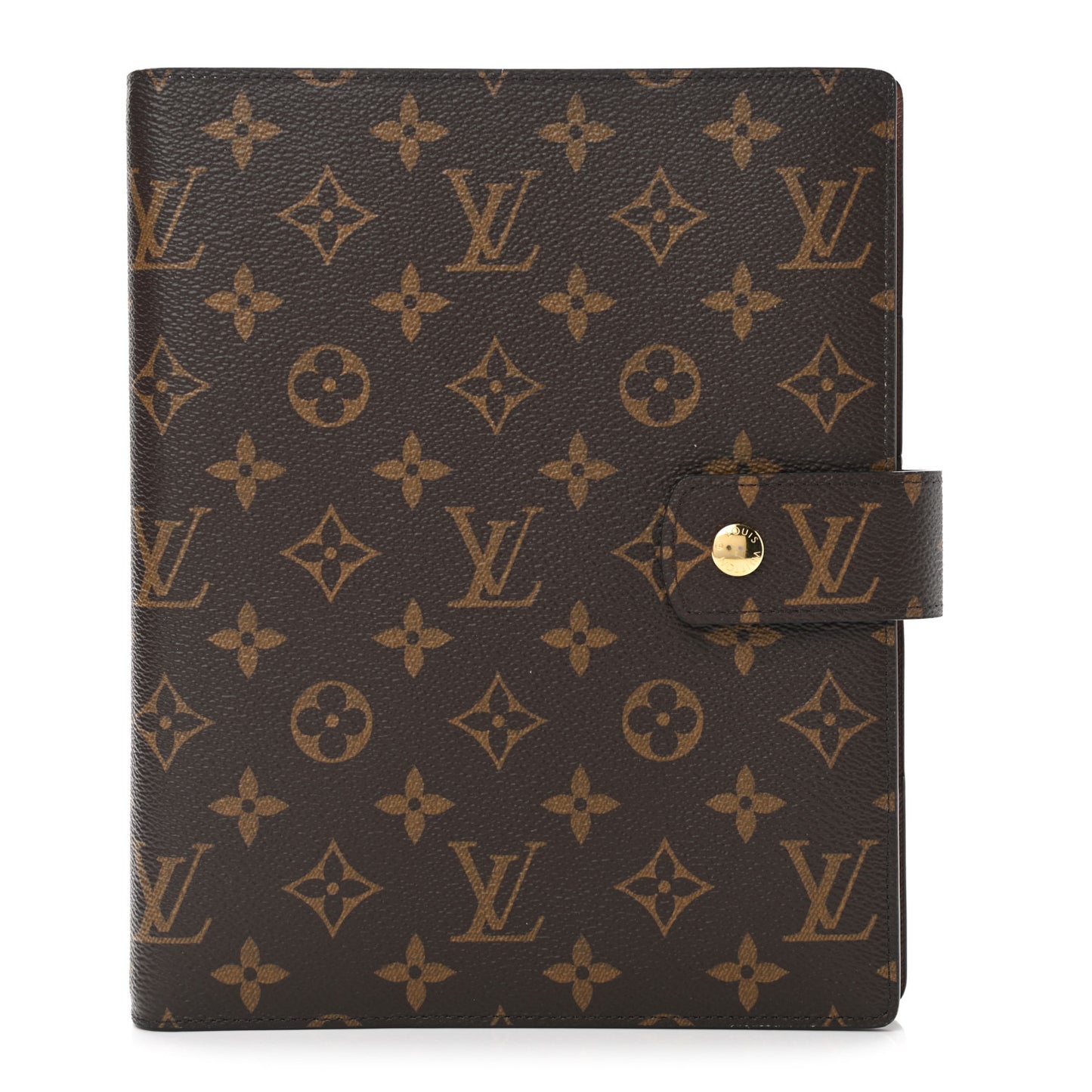Monogram Large Ring Agenda Cover