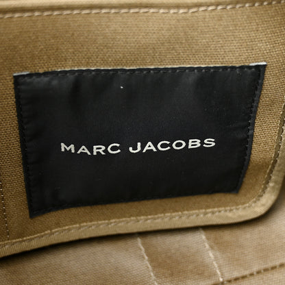 Marc Jacobs Cotton Canvas Medium The Traveler Tote Bag Slate Green 6 of 14