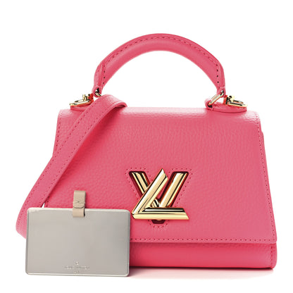 Louis Vuitton Taurillon Twist One Handle BB Dragon Fruit 1 of 12