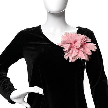 Gucci Fabric Flower Brooch Pink 2 of 6