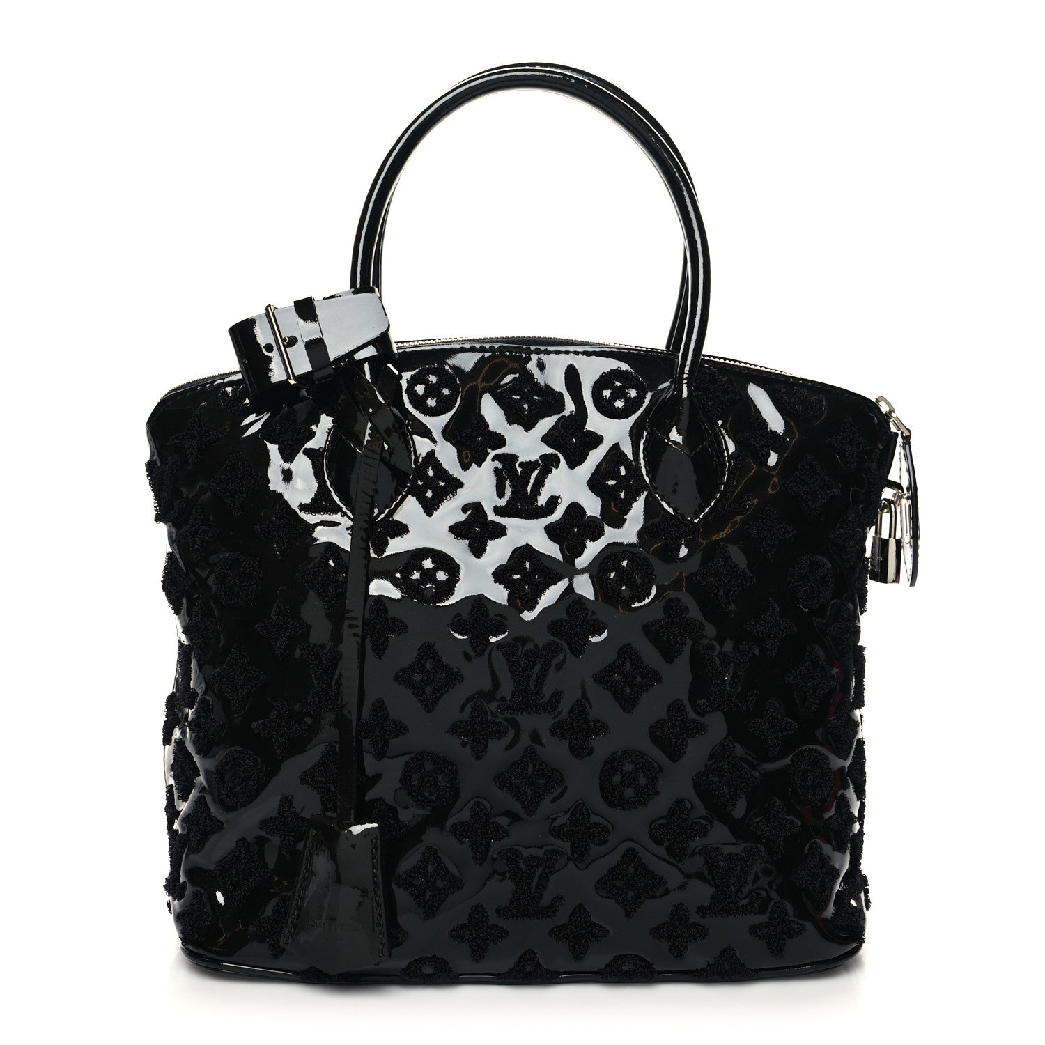 Louis Vuitton Patent Lambskin Fascination Lockit Vert Fonce 1 of 9
