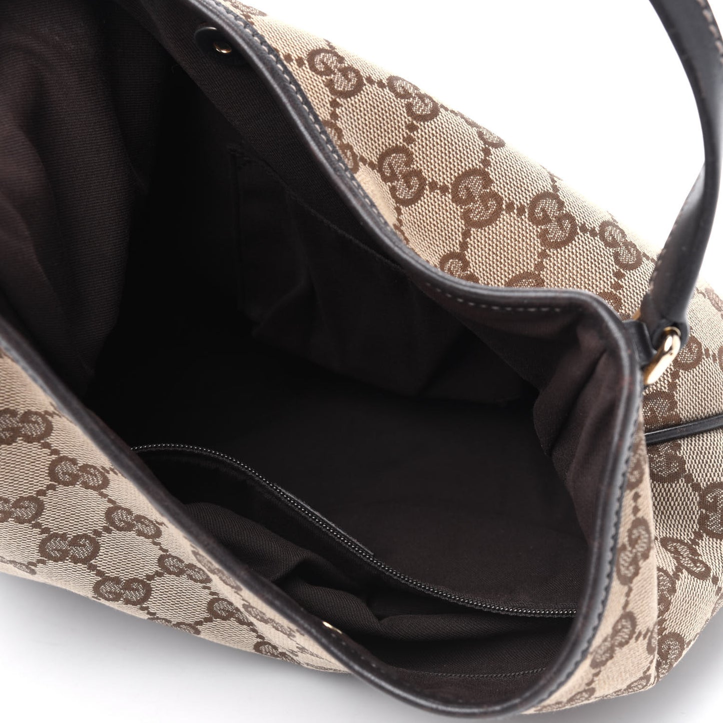 Monogram Medium New Britt Hobo Dark Brown