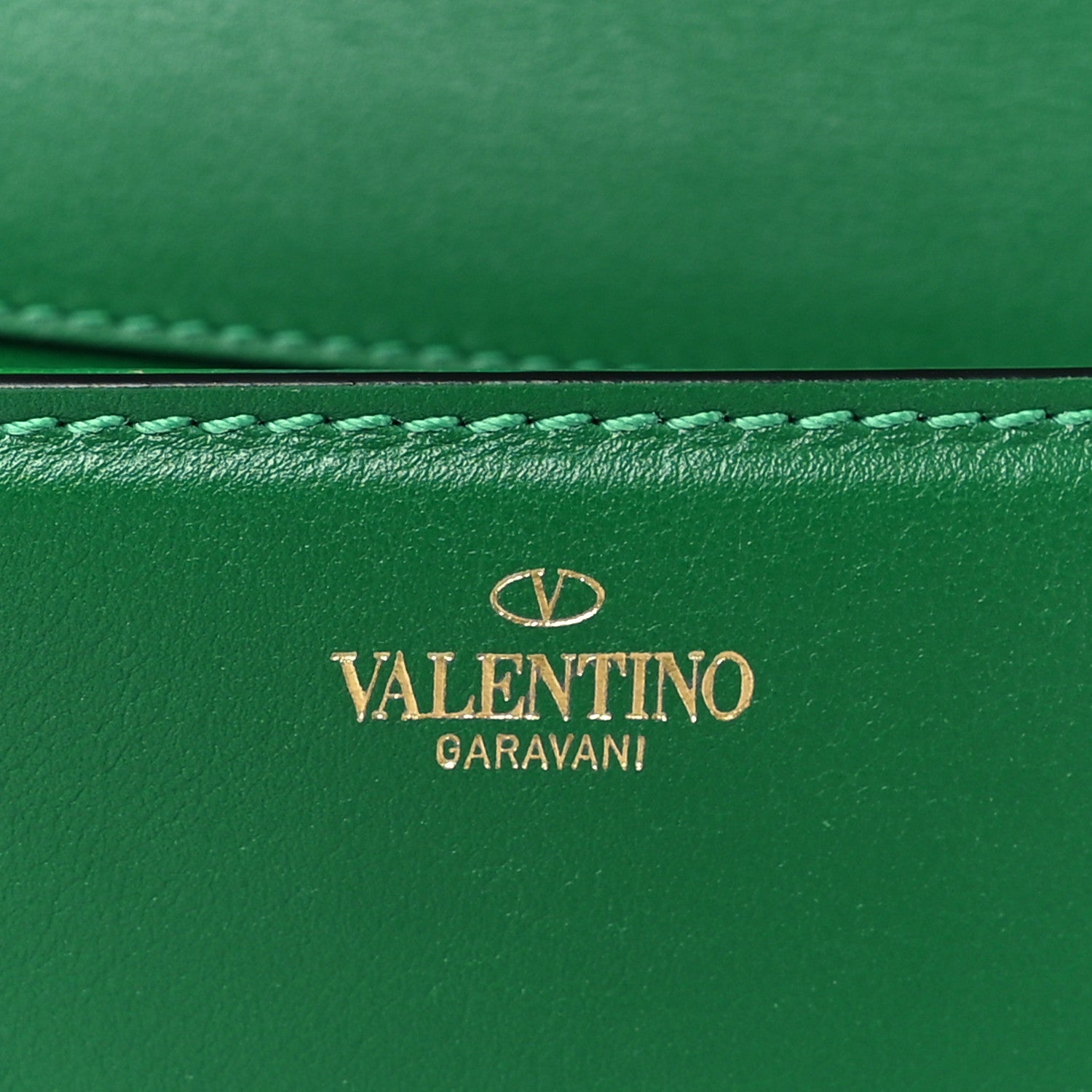 Valentino Garavani Calfskin Vlogo Small Loco Shoulder Bag Gea Green 6 of 9