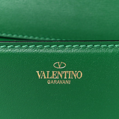 Valentino Garavani Calfskin Vlogo Small Loco Shoulder Bag Gea Green 6 of 9