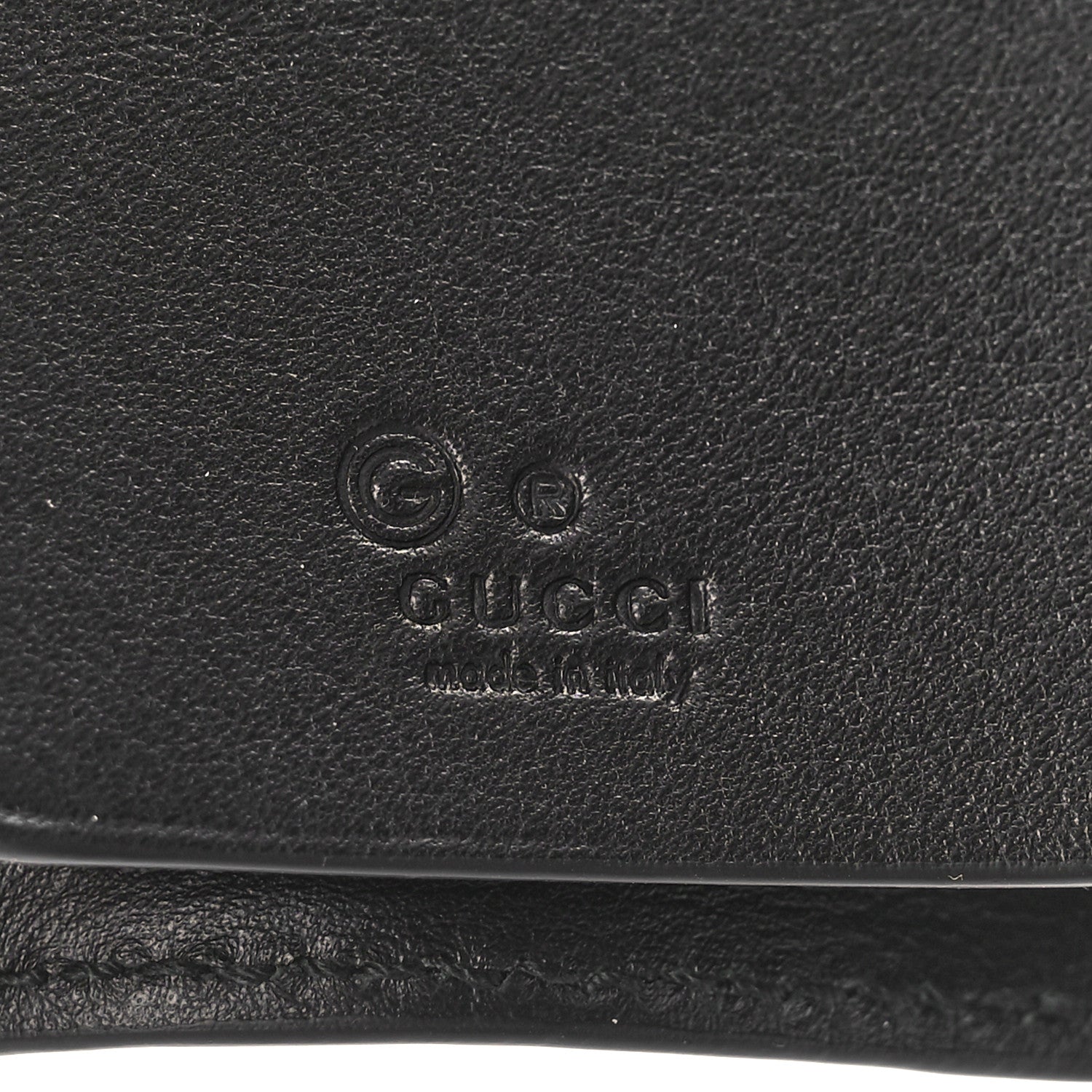 Gucci Microguccissima 6 Key Holder Case Black 6 of 9