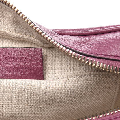 Gucci Pebbled Calfskin Small Soho Disco Bag Peonia Flower 7 of 10