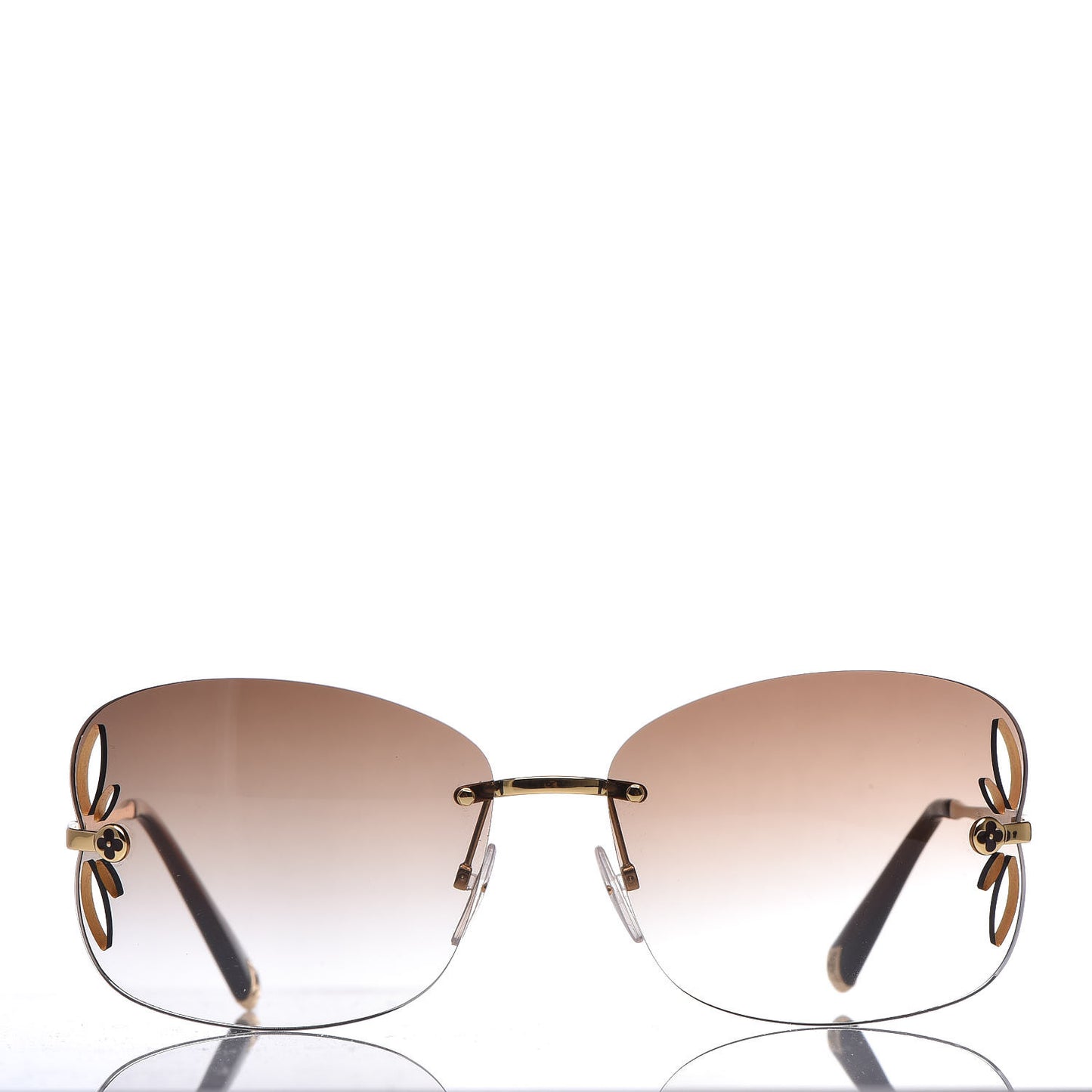 Lily Sunglasses Z0371U Brown Glitter