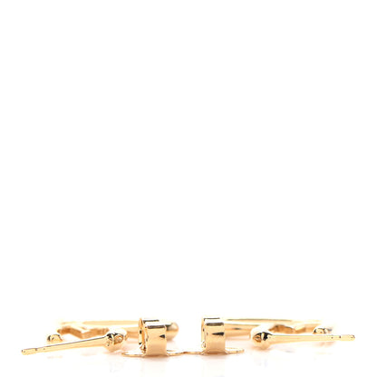 Louis Vuitton Metal Fall In Love Hoop Earrings PM Gold 3 of 5