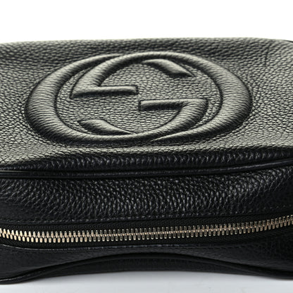 Gucci Pebbled Calfskin Small Soho Disco Bag Black 6 of 7