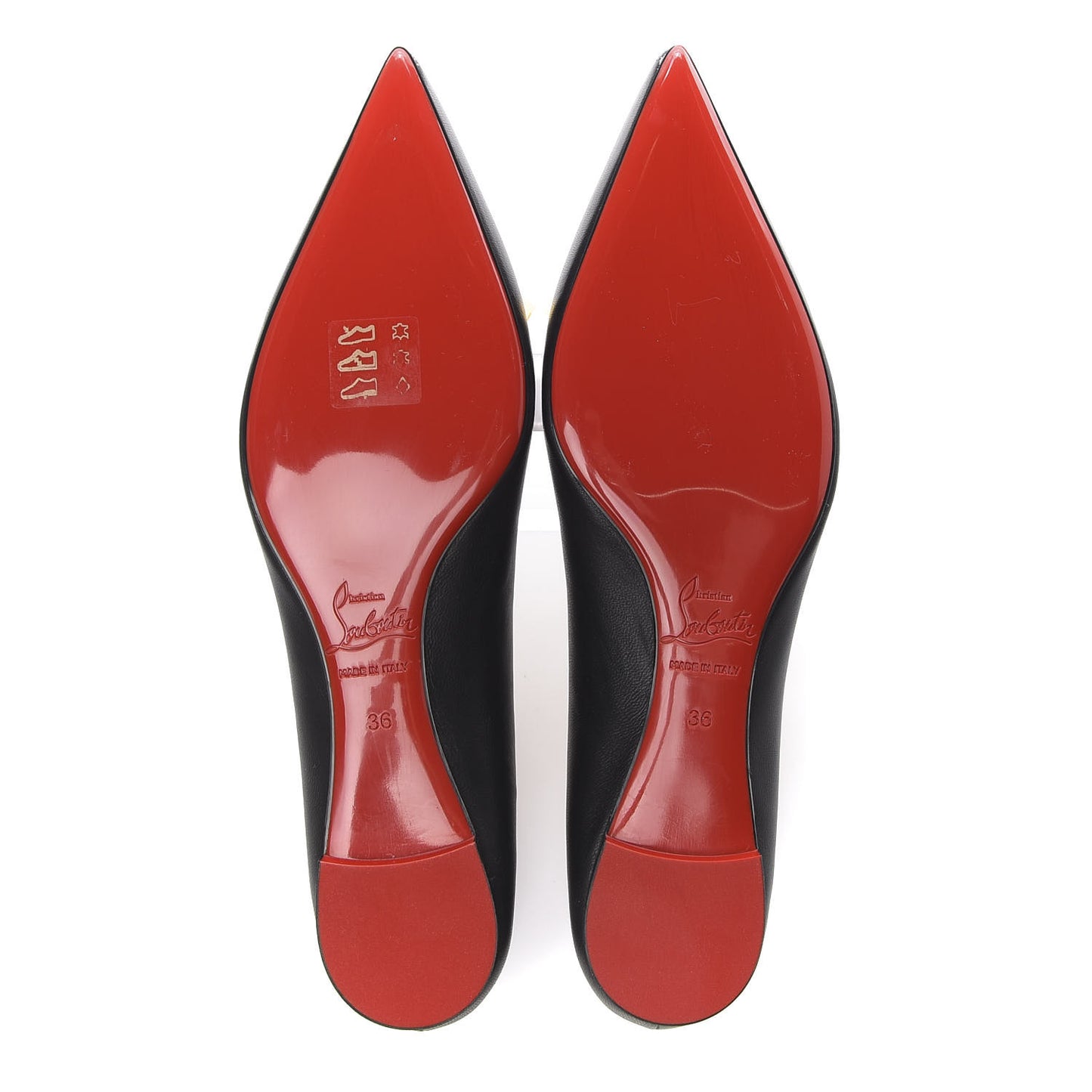 Nappa Miss Constella Flats 36 Black