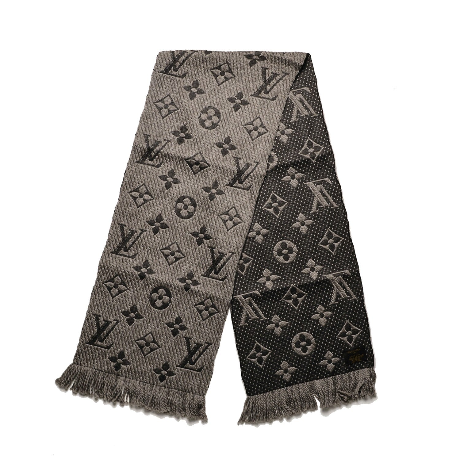Louis Vuitton Wool Silk Logomania Scarf Verone 1 of 4
