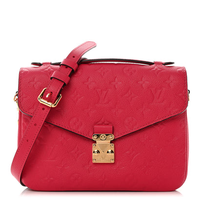 Louis Vuitton Empreinte Pochette Metis Scarlet 1 of 10
