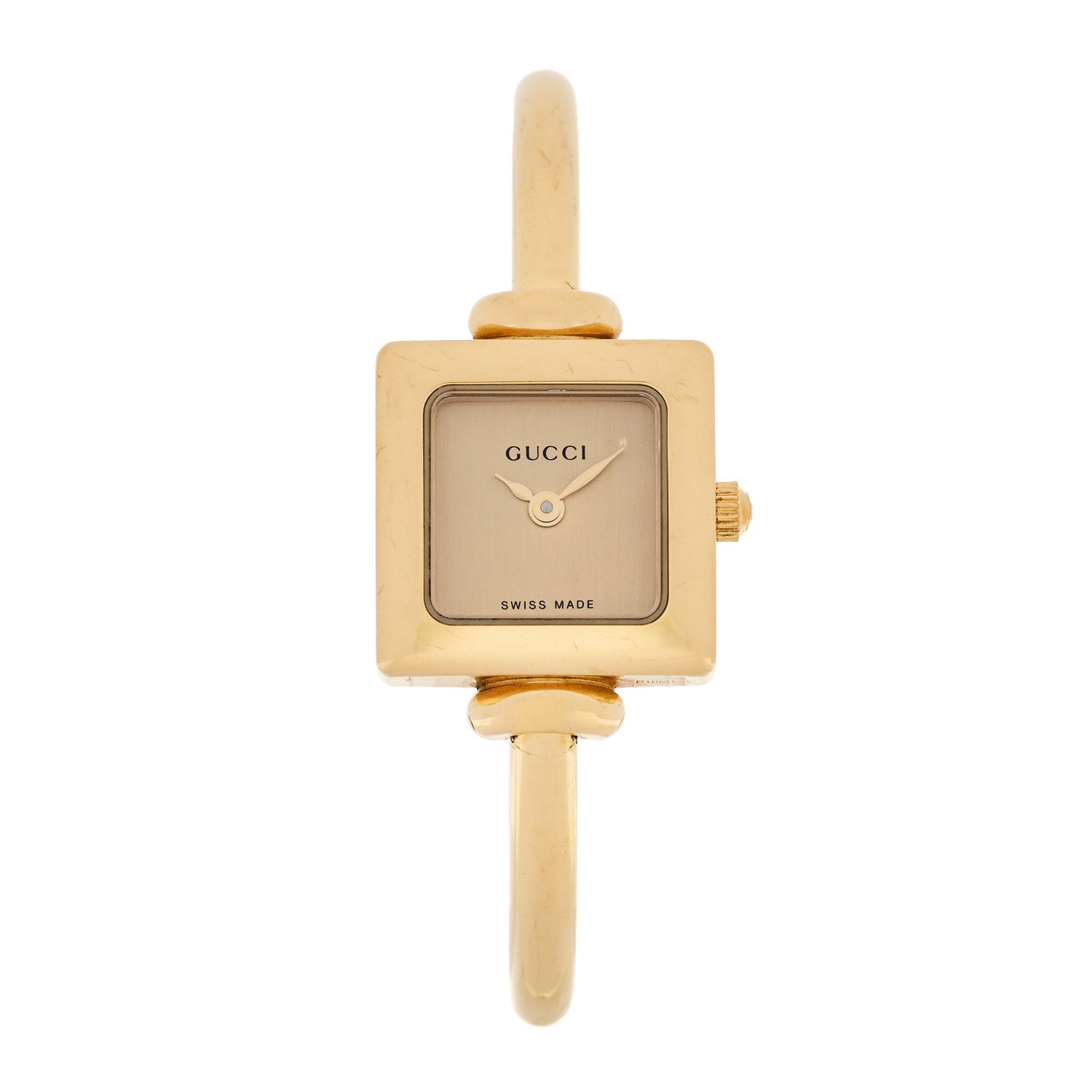 Gucci Stainless Steel 19mm 1900L Quartz Watch Gold 1 of 4
