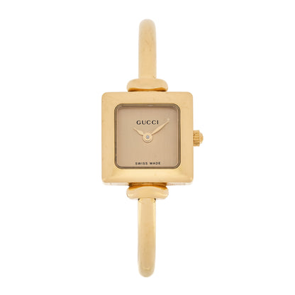 Gucci Stainless Steel 19mm 1900L Quartz Watch Gold 1 of 4