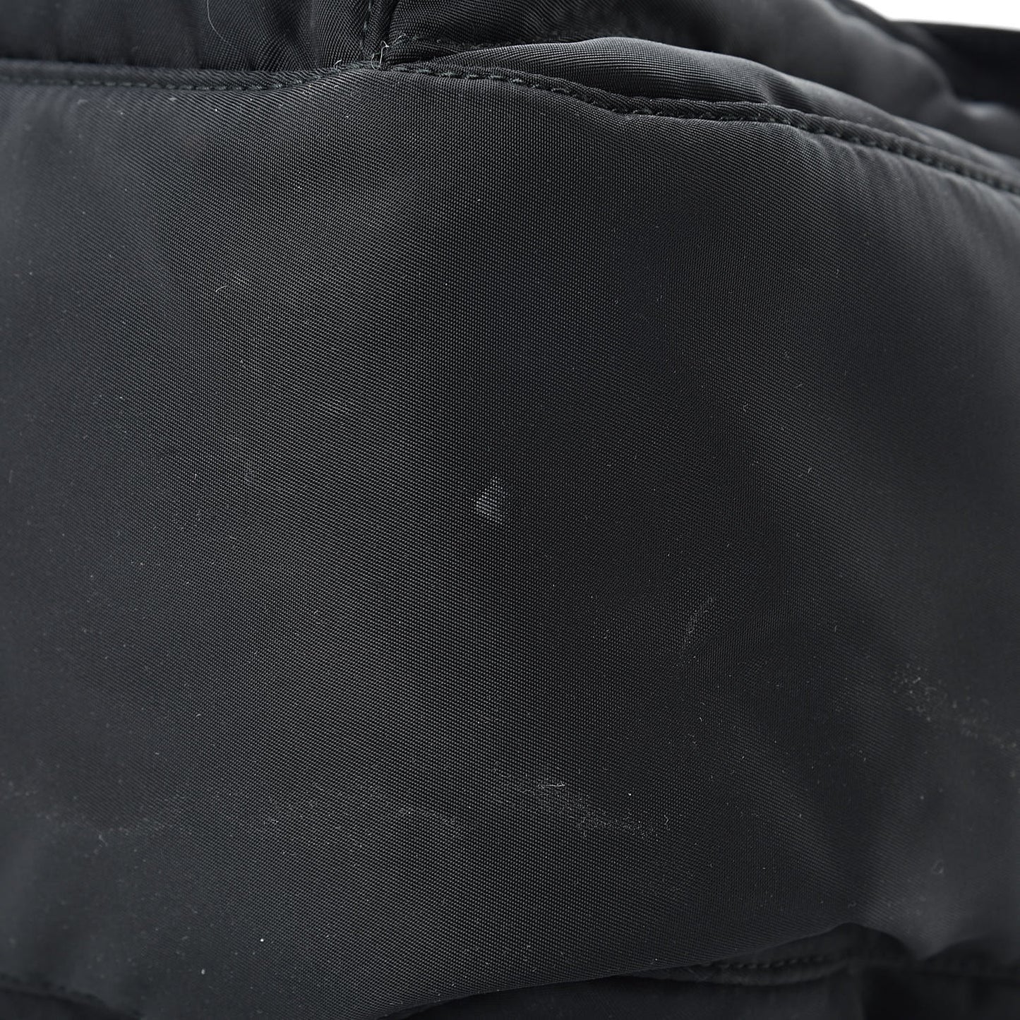 Nylon Vela Messenger Bag Black