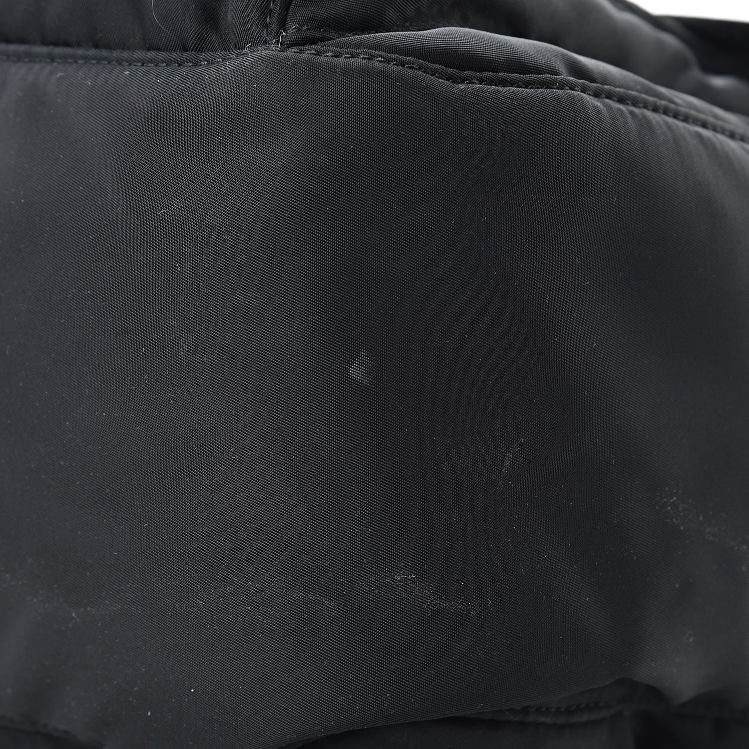 Prada Nylon Vela Messenger Bag Black 11 of 13