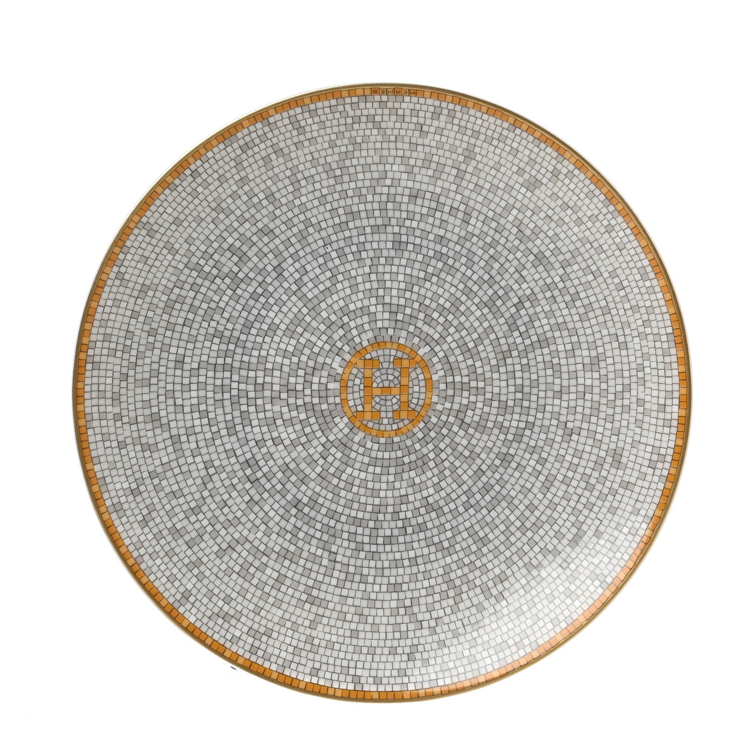 Hermes Porcelain Mosaique au 24 Bread And Butter Plate 1 of 5