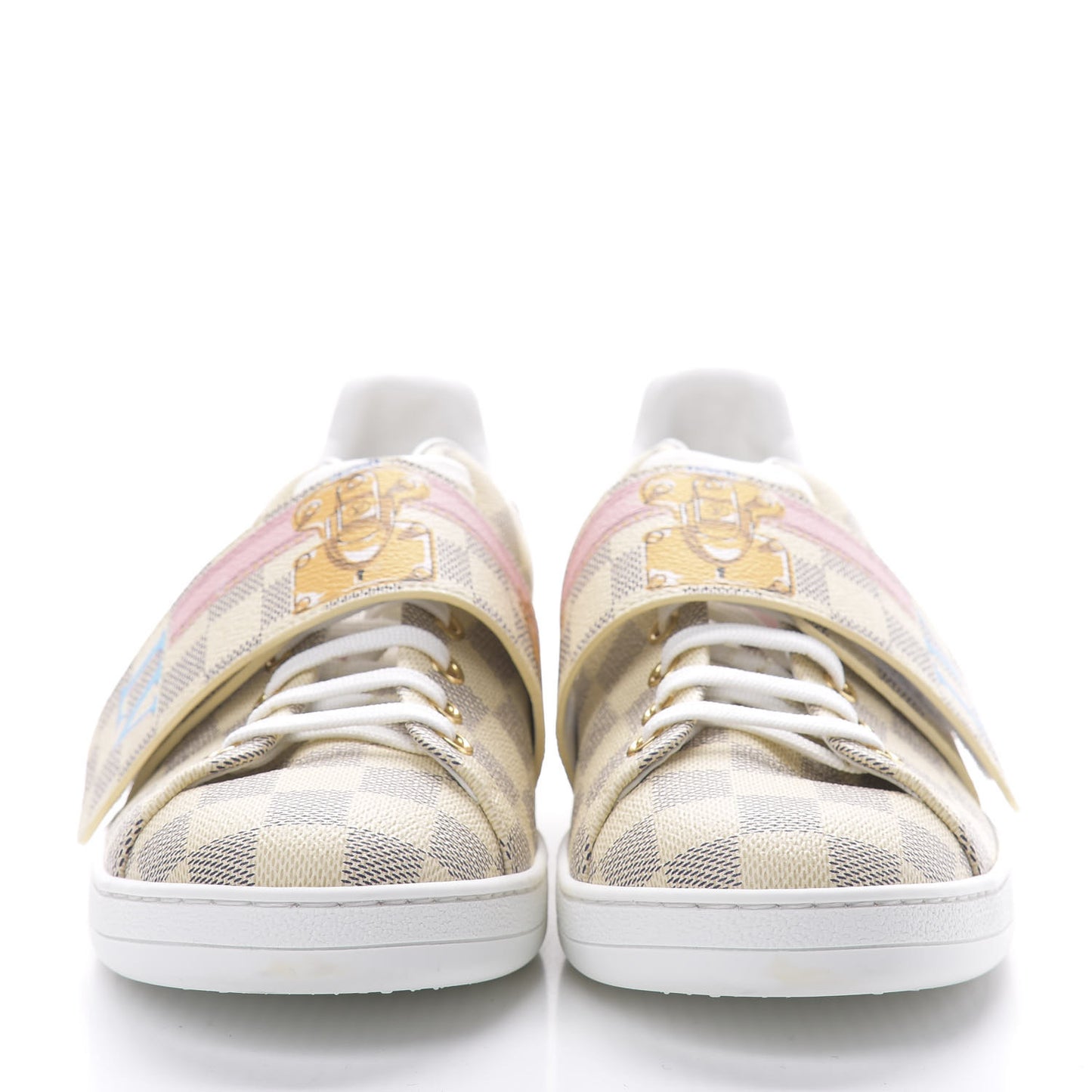 Damier Azur Summer Trunks Frontrow Sneaker 41