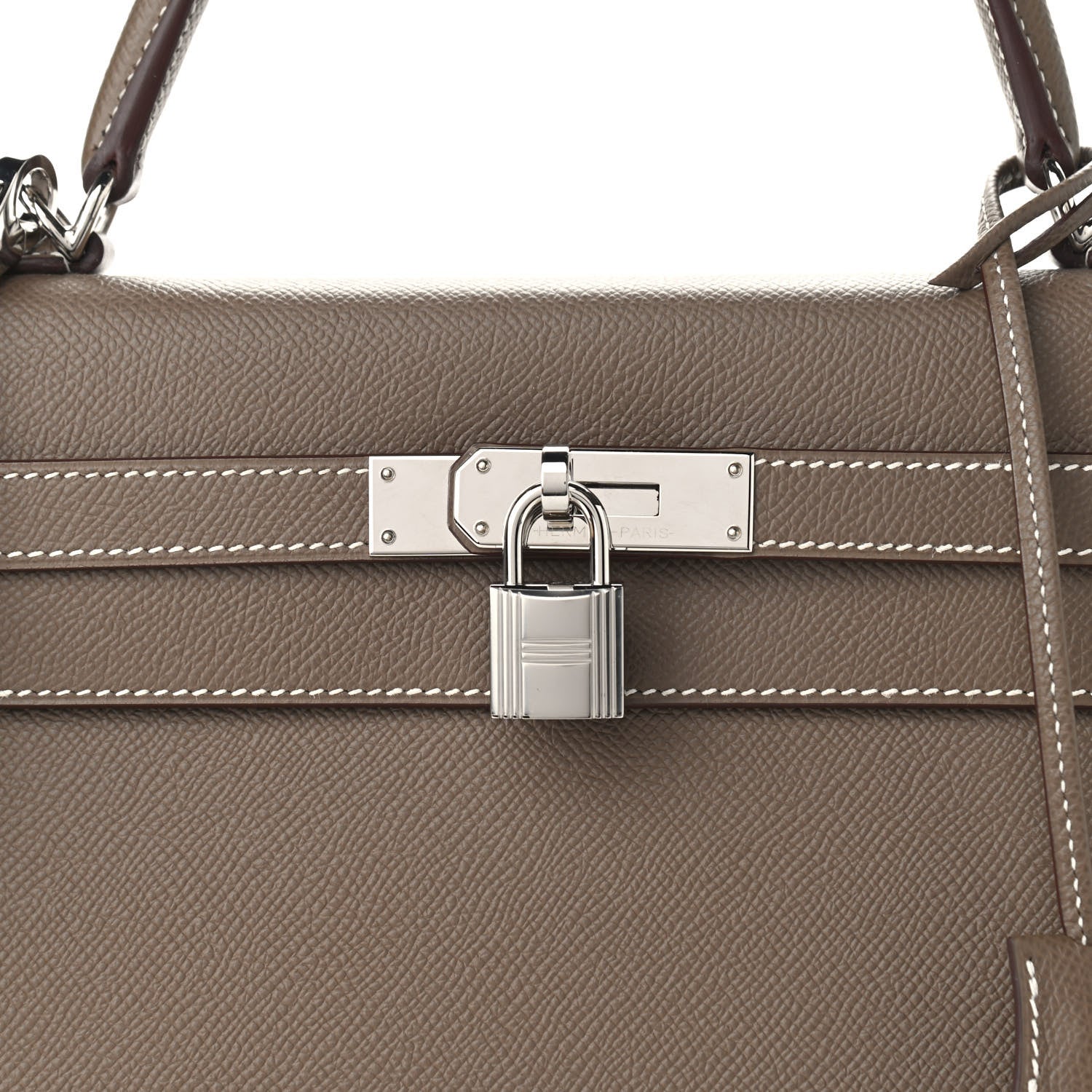 Hermes Epsom Kelly Sellier 32 Etoupe 7 of 9