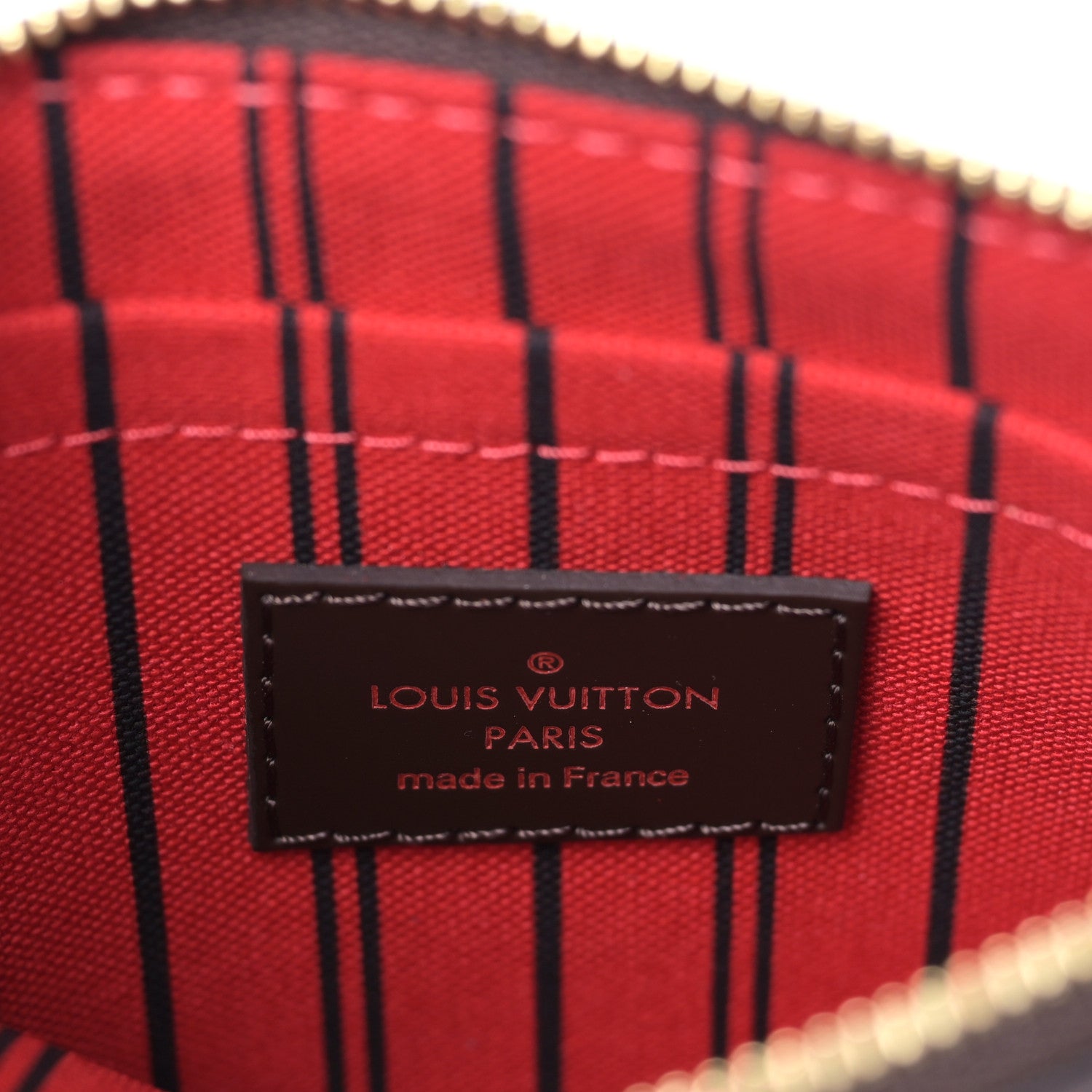 Louis Vuitton Damier Ebene Neverfull PM Pochette 6 of 8