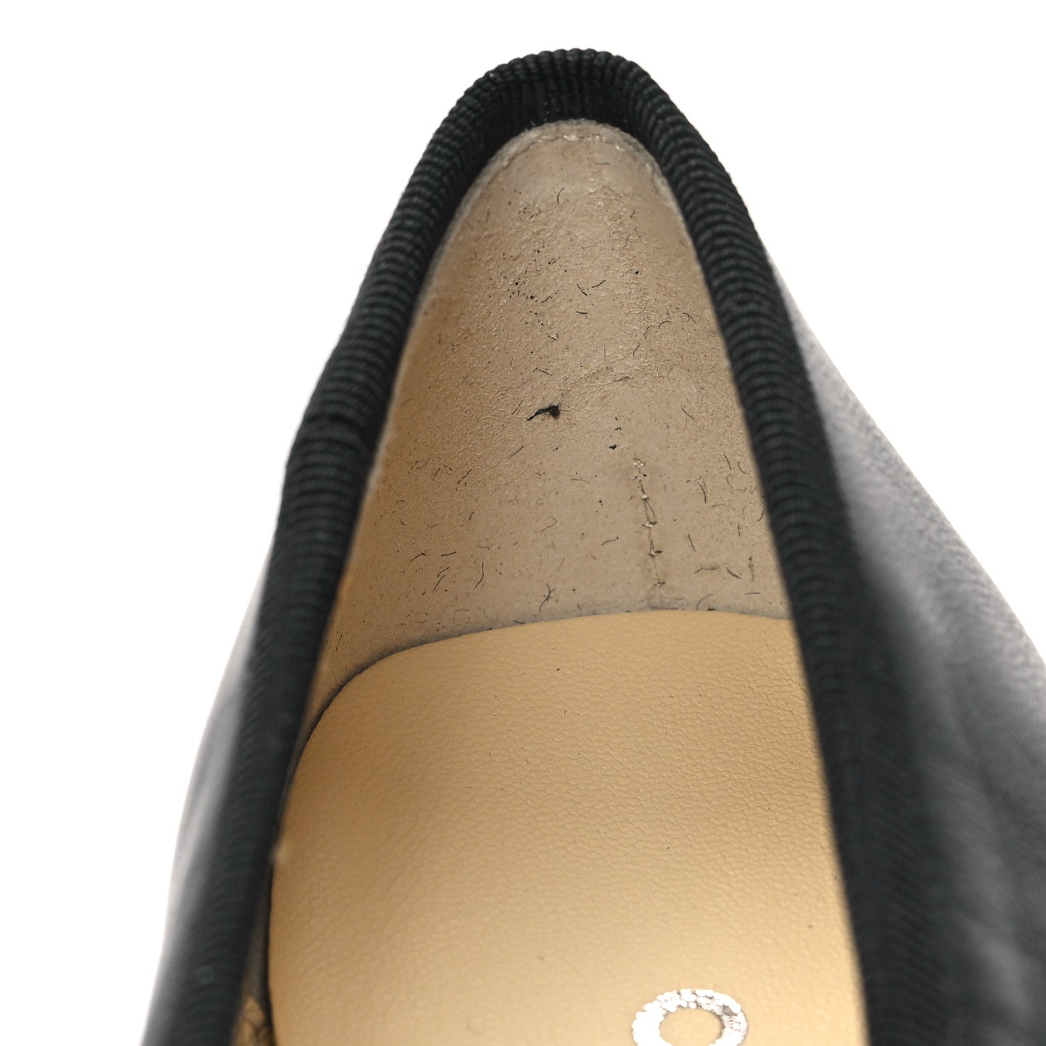 Chanel Lambskin Cap Toe CC Uniform Ballerina Flats 36.5 Black 10 of 10