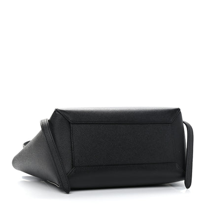 Celine Grained Calfskin Micro Belt Bag Black 4 of 11