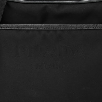 Prada Tessuto Nylon Saffiano Logo Camera Bag Black 9 of 11