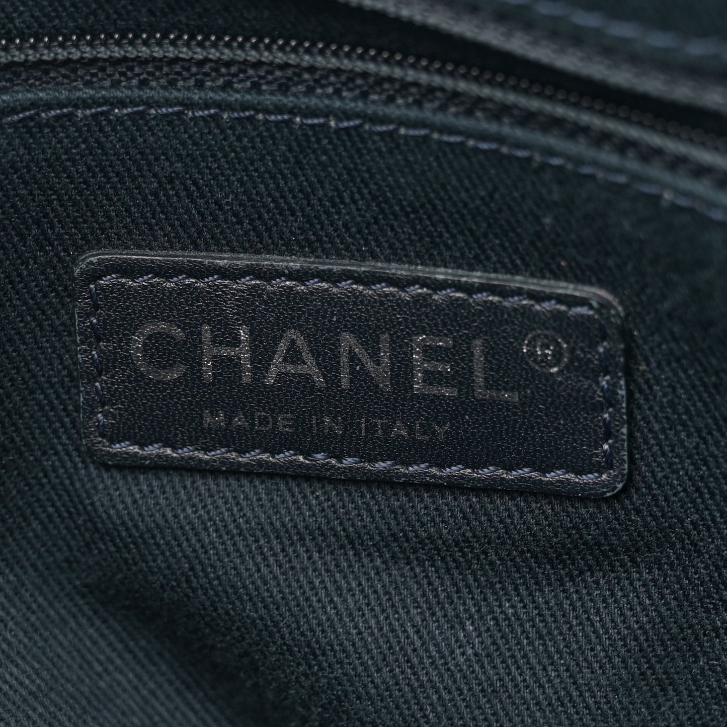 Denim Deauville Bowling Bag Blue