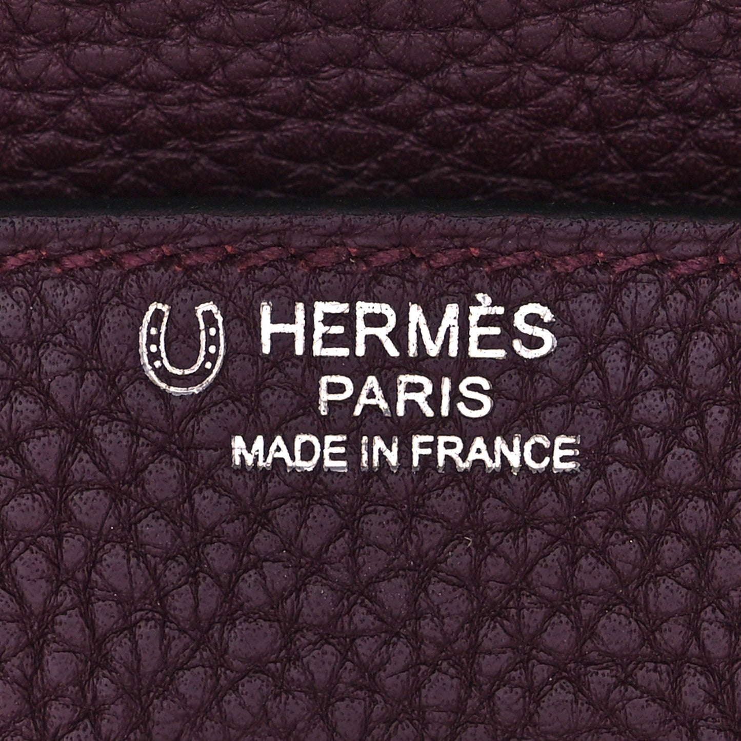 Togo Horseshoe Birkin 30 Bordeaux Bois de Rose