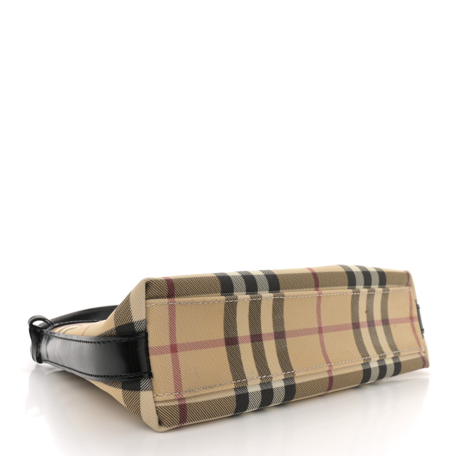 Burberry Vintage Check Shoulder Bag Black 4 of 11