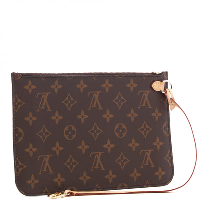 Louis Vuitton Monogram Neverfull MM GM Pochette 2 of 7