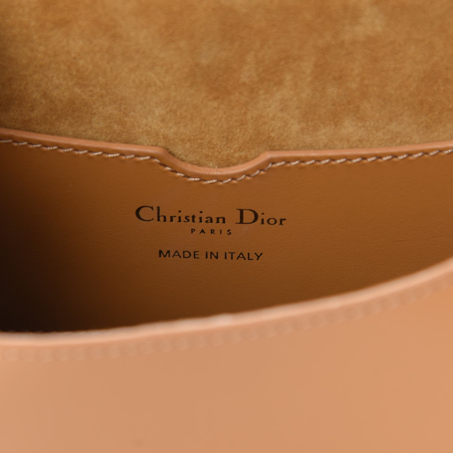 Christian Dior Box Calfskin Medium Bobby Flap Camel 6 of 14