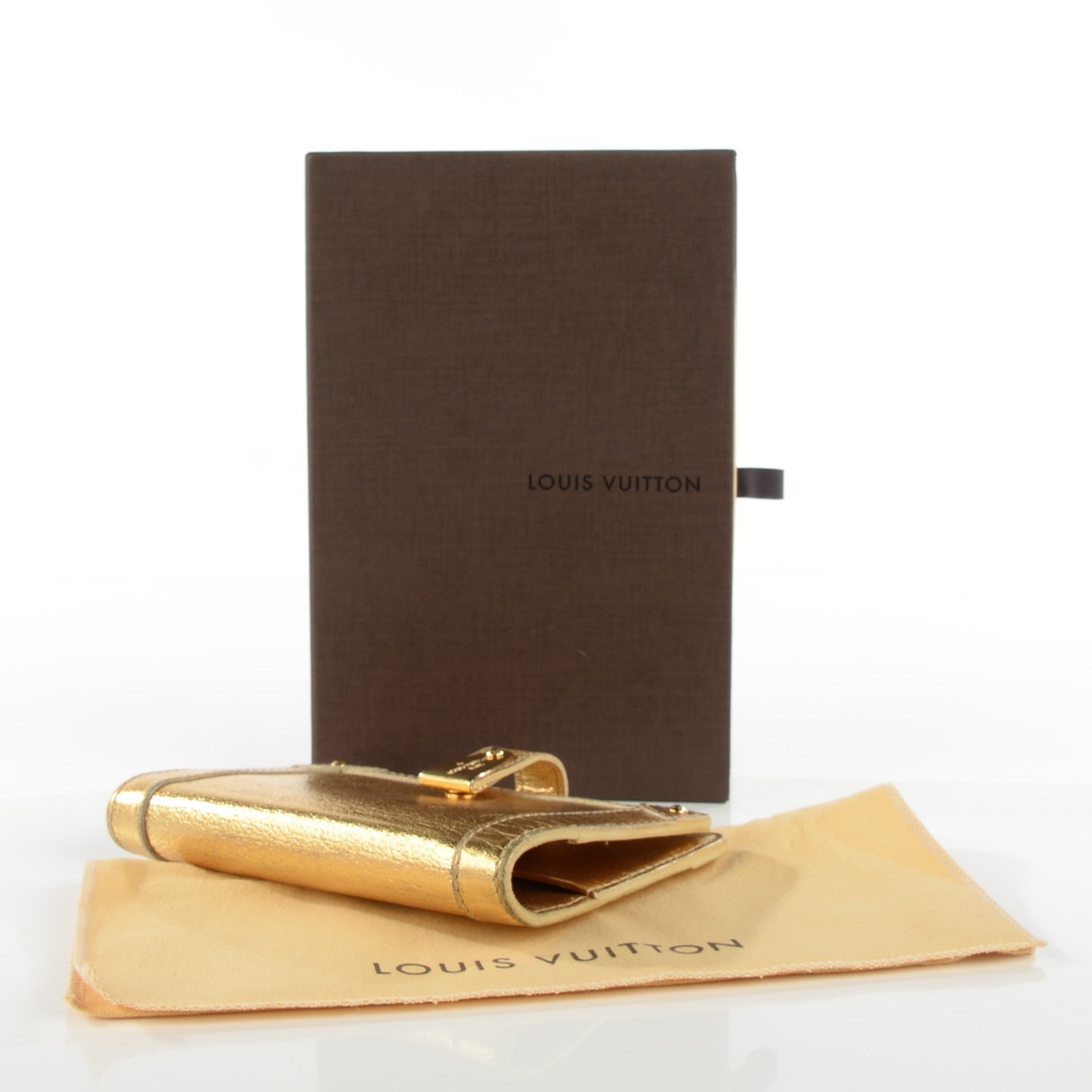 Louis Vuitton Suhali Partenaire PM Agenda Cover Gold 4 of 8