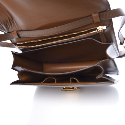 Celine Box Calfskin Medium Classic Box Flap Bag Camel 5 of 9