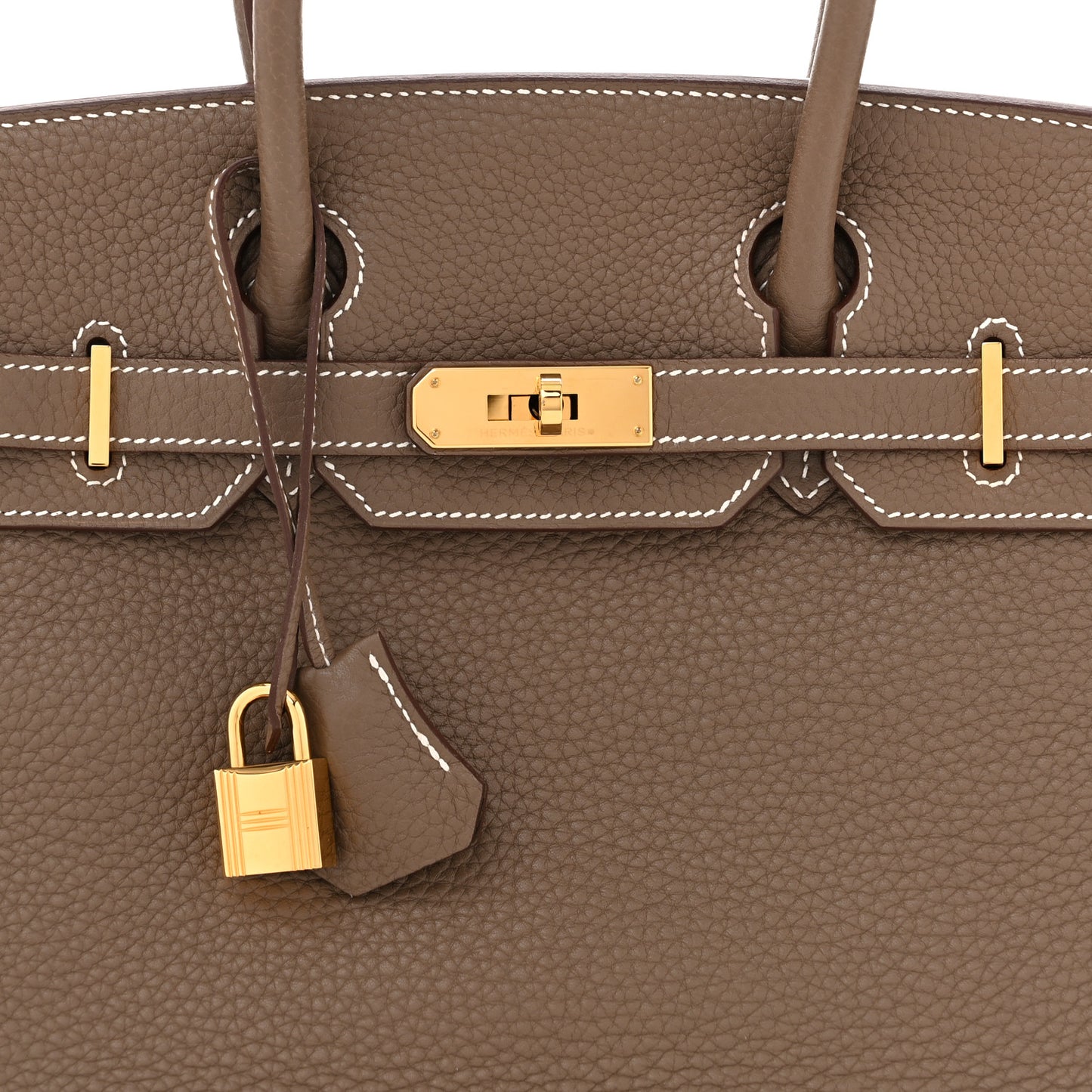 Taurillon Clemence Birkin 30 Etoupe