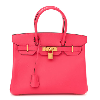 Hermes Epsom Birkin 30 Rose Extreme 1 of 11