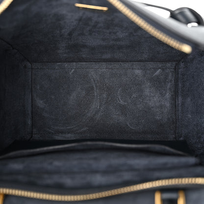 Celine Grained Calfskin Micro Belt Bag Navy Blue 5 of 13