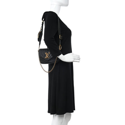 Louis Vuitton Calfskin New Wave Multi Pochette Black 2 of 9