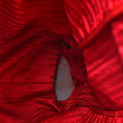 Prada Vitello Daino Shopping Tote Fuoco 10 of 17