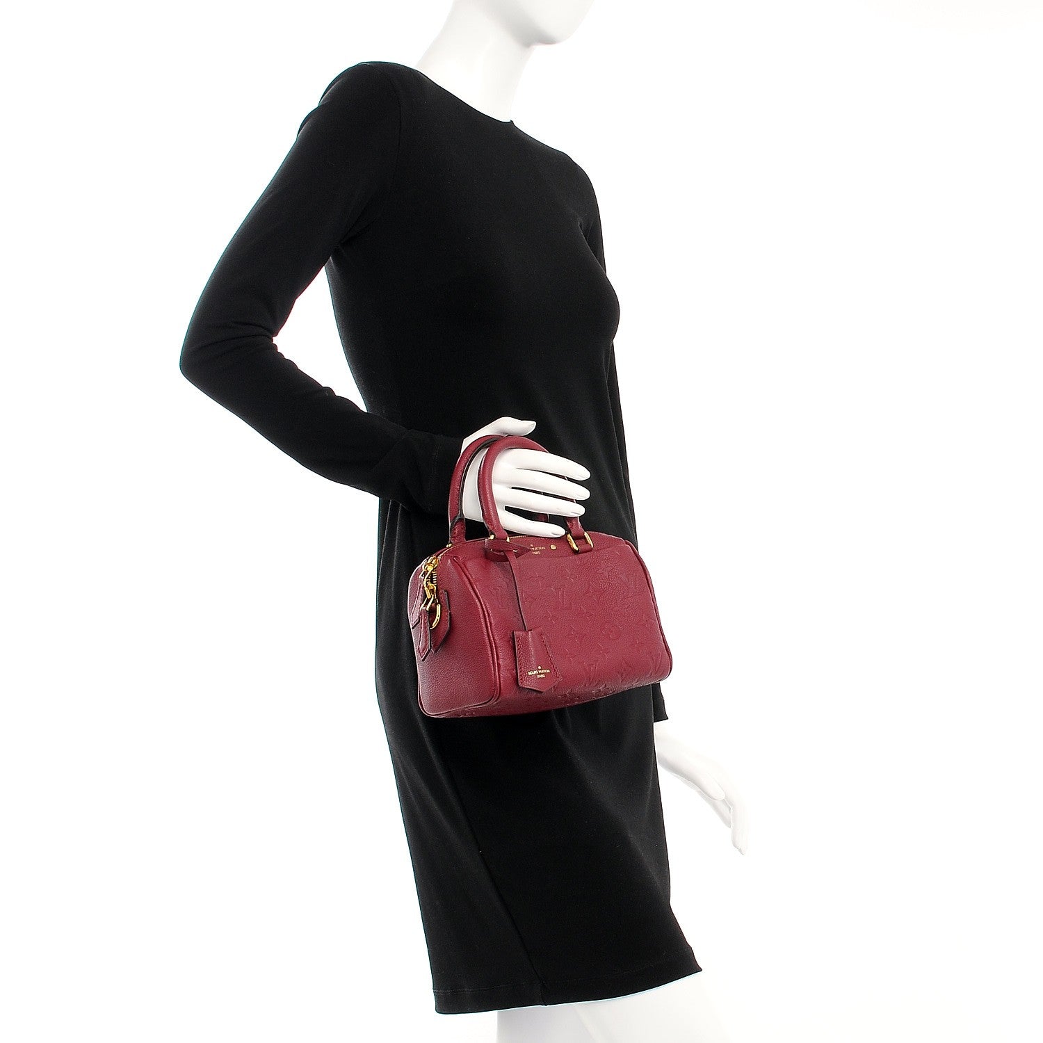 Louis Vuitton Empreinte Speedy Bandouliere 20 NM Raisin 2 of 11