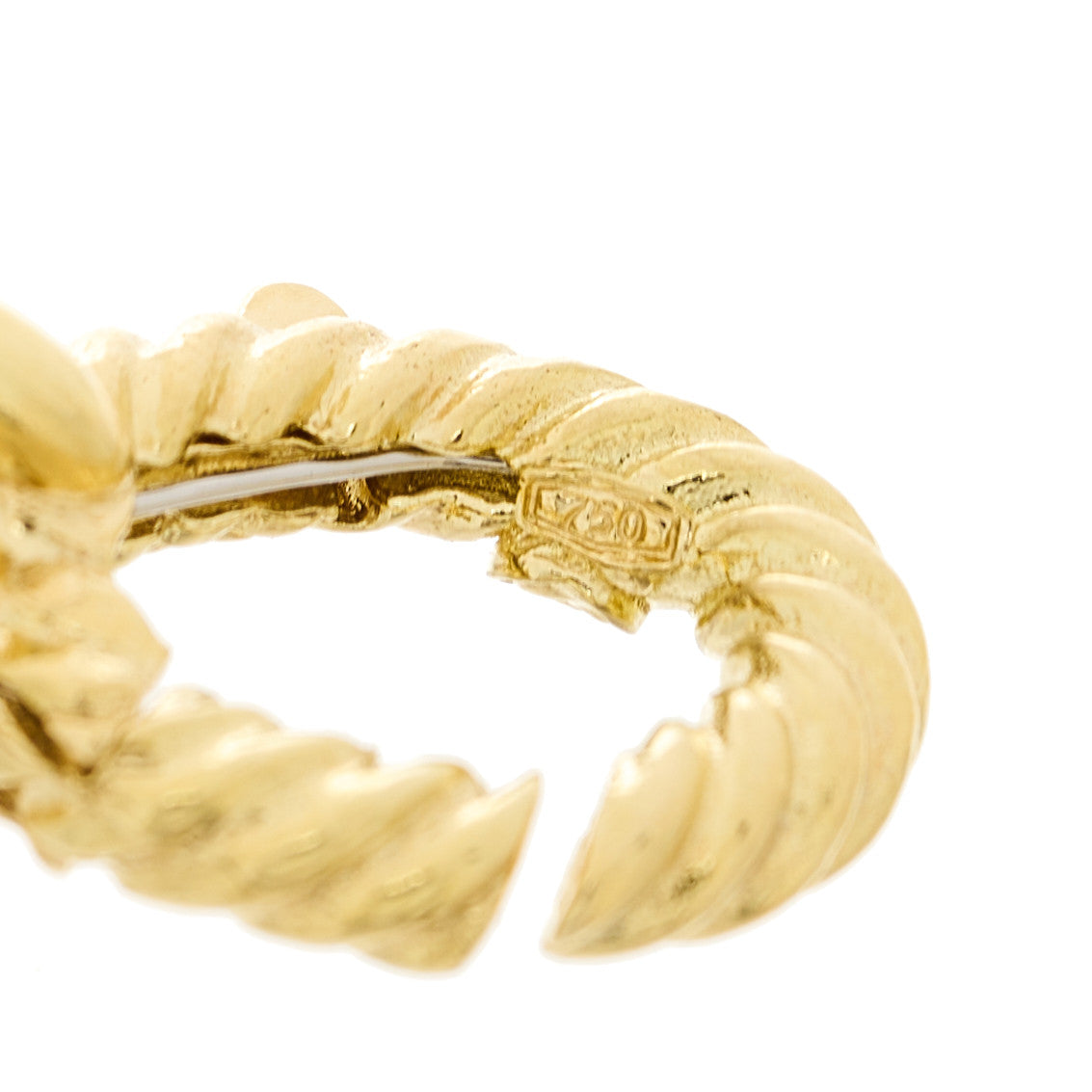 David Yurman 18K Yellow Gold 12mm Large Oval Link Bracelet 5 of 5