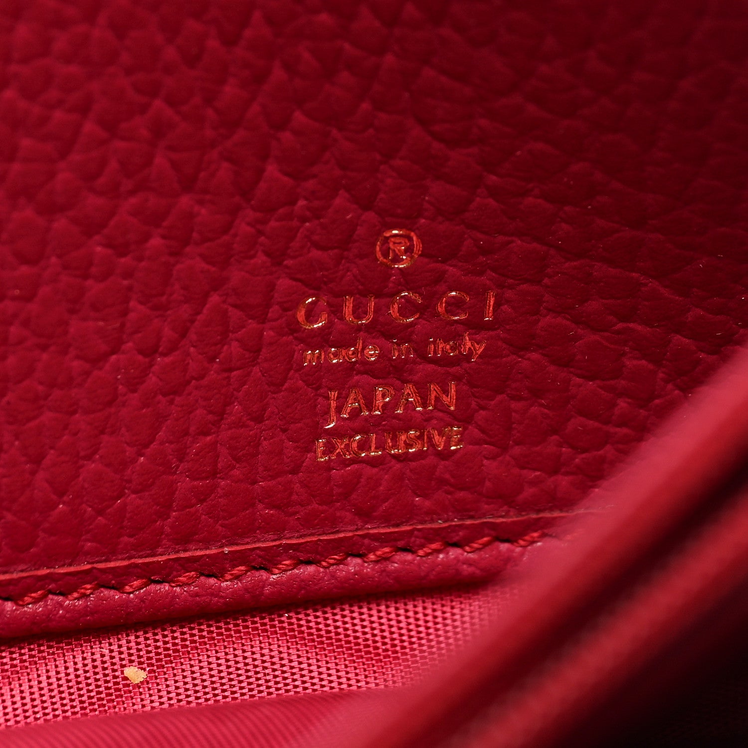 Gucci Dollar Calfskin GG Marmont Continental Wallet Black 6 of 6